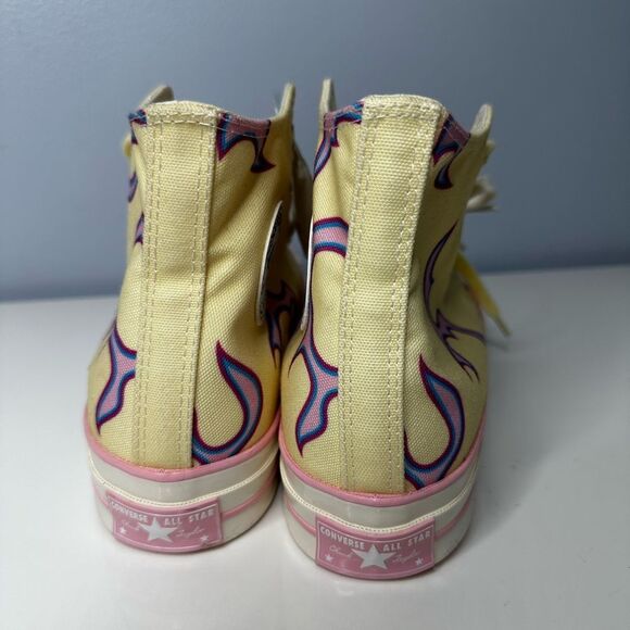 Converse Golf Le Fleur x Chuck 70 High Flame Pastel Yellow M 8.5 / W 10.5 - Picture 4 of 9